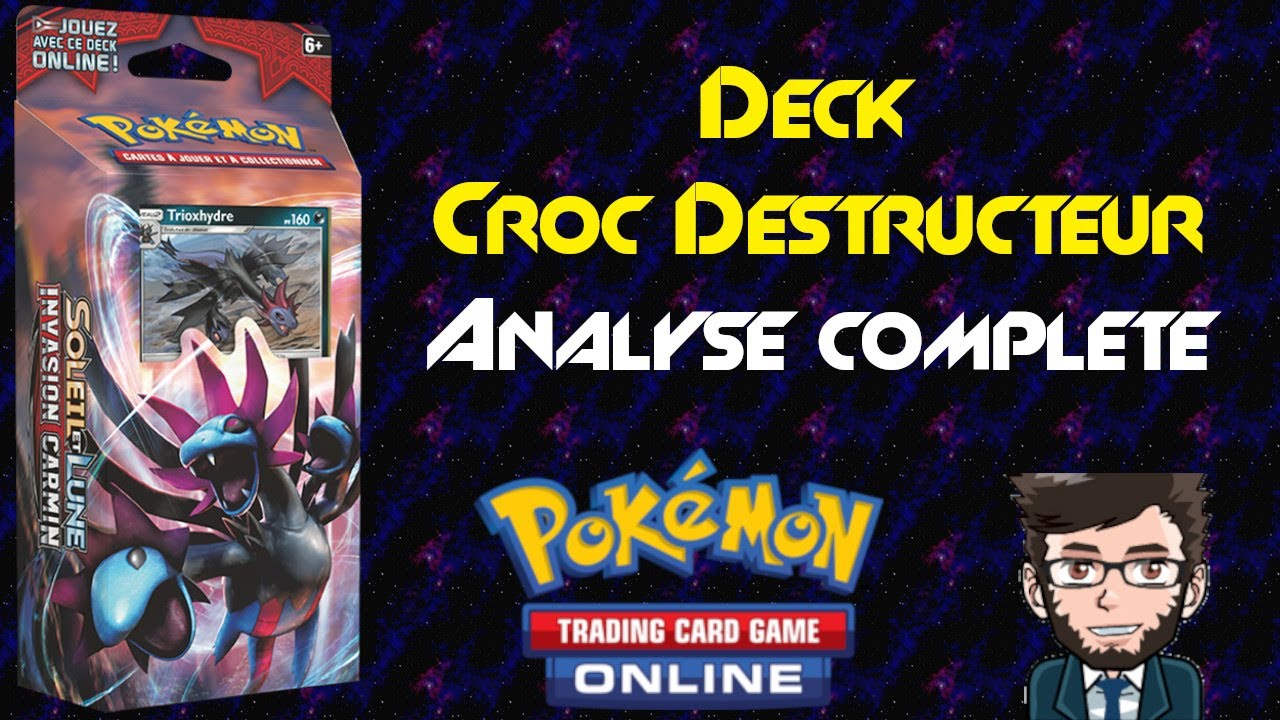 Analyse complète #19 du deck à thème Croc Destructeur sur Pokémon TCG Online