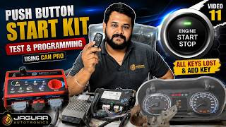 Maruti Swift Push Button Key Programming | All Keys Lost & Add Key Using CAN Pro | Video 11