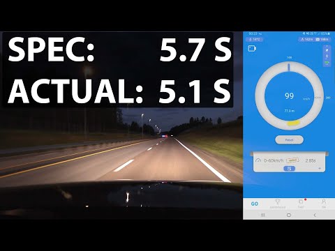 BMW i4 eDrive40 acceleration, braking and noise test