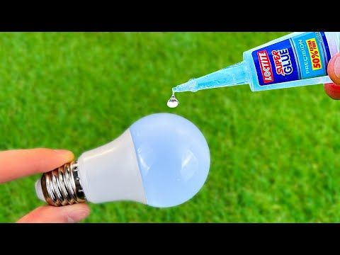 Just put some Super Glue on the LED bulb, and you'll be Amazed!