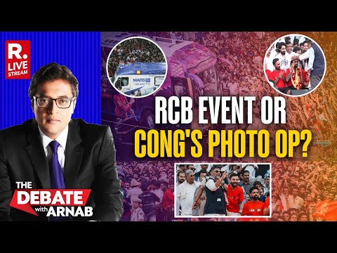 Debate With Arnab LIVE: Why Did The Congress Govt Go Ahead With Celebration Despite Stampede?