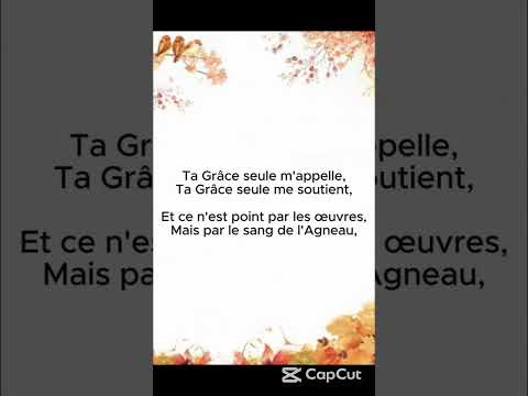 Ta grâce seule m'appelle (Cover) | Partie 1