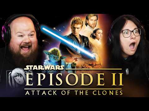 STAR WARS EPISODE II: ATTACK OF THE CLONES (2002) | MOVIE REACTION *First Time Watching*