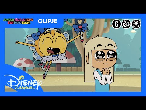 Jongen Meisje Hond Kat Muis Kaas | Eenhoorn Chaos | Disney Channel BE