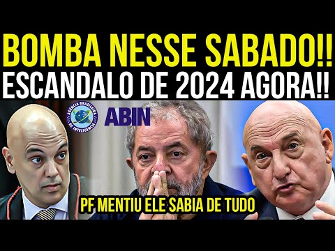 ORGÄO DE INTELIGENCIA DO GOVERNO CONFESSA TUDO A MAIOR BOMBA PARA LULA E MORAES EM 2024 A CASA CAIU