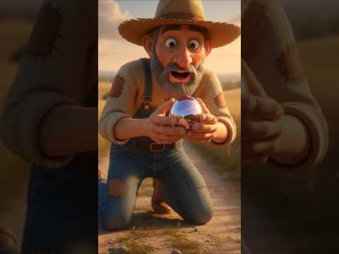 A poor farmer found a golden egg 🥚 #shorts #aishorts #utsabaistoryworld #foryou