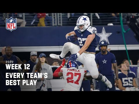 Every Team's Best Play from Week 12 | NFL 2022 Highlights video clip