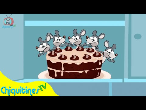 Cinco Ratones en la Cocina - Canción Infantil