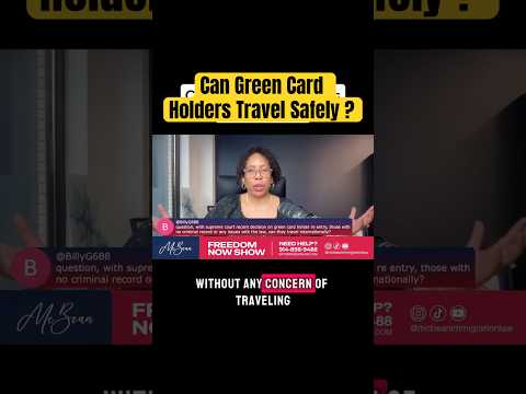 Can Green Card Holders Travel Safely?