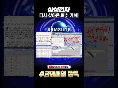 다가오는 10월, 그리고 다시 찾아온 삼성전자 매수 기회!