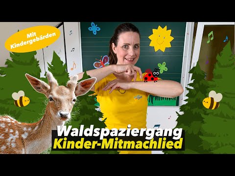 WALD | Waldspaziergang | Natur | Kita | KINDERLIED | Kindermusik | Kindertanz | Floh im Ohr TV