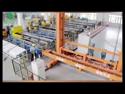 Automatic warehouse for aluminium profiles 