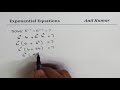 Exponential Functions and Equations