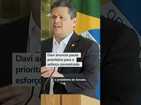 Davi anuncia pauta prioritária para o esforço concentrado #Shorts Davi anuncia pauta prioritária para o esforço concentrado #Shorts
