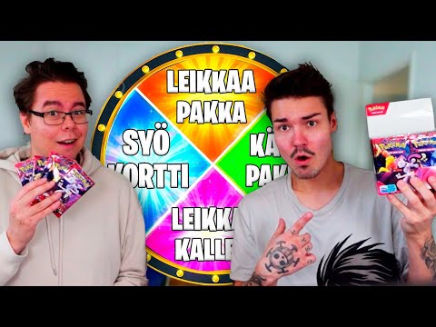 POKEMON ONNENPYÖRÄ HAASTE!