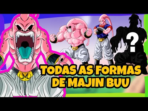 TODAS AS FORMAS DE MAJIN BUU