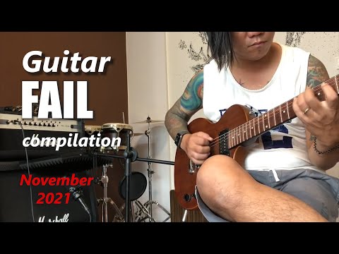 Guitar FAIL compilation November 2021 | RockStar FAIL