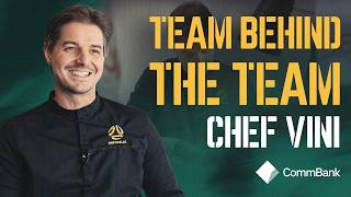 Team Behind The Team: Meet CommBank Socceroos chef Vini Capovilla