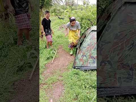 funny forest tent 🤣🤣🤣 #funny #humorvibes #prankvideo #comedy #funnyprank #couple #prank