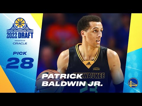 Golden State Warriors Select Patrick Baldwin Jr. in 2022 NBA Draft video clip