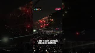🎆Fuegos artificiales en el aniversario de Colo Colo.