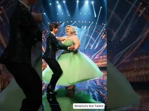 Obese woman with amazing performance on America's Got Talent stage