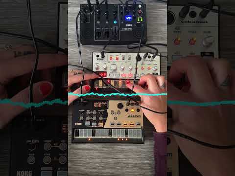 KORG Mini Synth Jam: volca bass + volca drum 🤝 volca mix