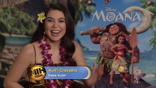 Voice Actress Auli'i Cravalho on "Moana"