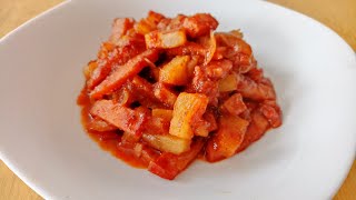 CHULETAS EN CHIPOTLE CON PIÑA