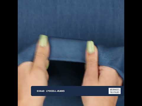 TENCEL™ LYOCELL DENIM LIGHT BLUE (youtube video preview)