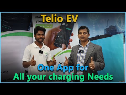 Install Only One App To Find Charging Stations | Telio EV | Charging Station | Renew Expo