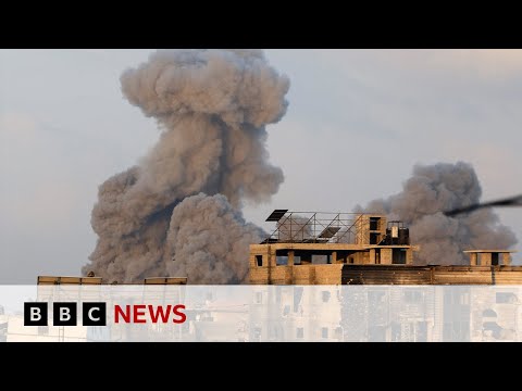 YouTube video thumbnail: Palestinians Flee Gaza City Districts as Israel Begins First Stages of Assault