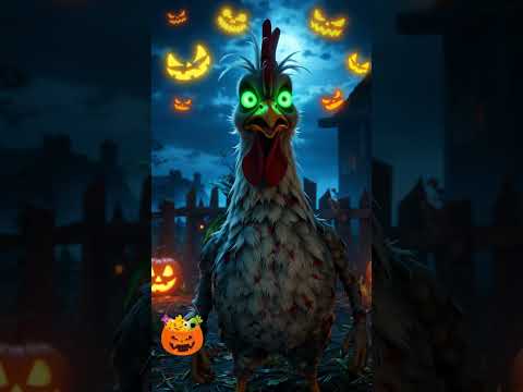 Halloween Farm Animal Sounds Song | Animals and Farm Song for Kids |  Duck, Mouse, Chicken