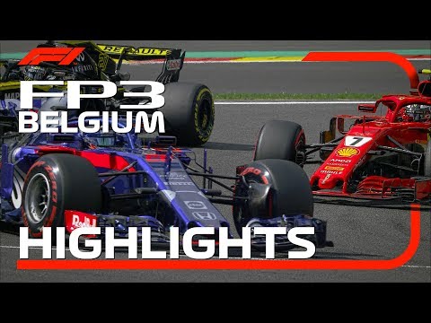 2018 Belgian Grand Prix: FP3 Highlights