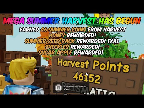 USE THIS METHOD TO GET INSANE SUMMER COINS in GROW A GARDEN