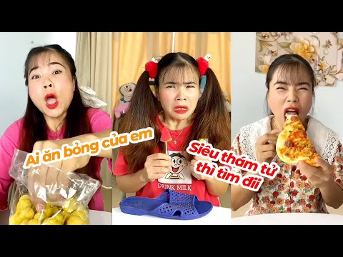 Tổng hợp video siêu hài hước vui nhộn, con em siêu thám tử điều tra ăn vụng bỏng ngô và cái kết