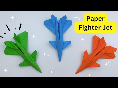 How To Make Easy Paper jet Airplane  For Kids /  Craft Ideas / Paper Craft Easy / KIDS crafts