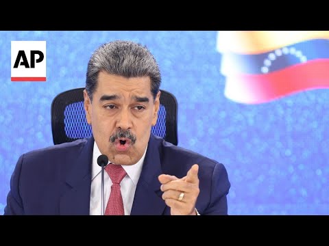 YouTube video thumbnail: Maduro Says US and Venezuela Relations are 'Broken' After Boat Strikes