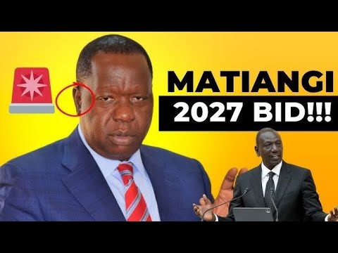 BREAKING NEWS: Matiangi's comeback left Ruto's camp in total panic 2027 na Matiangi.