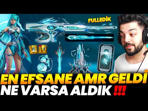 OYUNUN EN İYİ AMR Sİ GELDİ FULLEDİK !! HER ŞEYİ ALDIK - EFSANE MAÇ PUBG Mobile