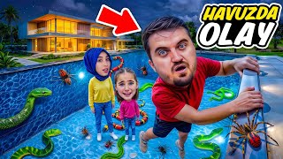 ELİF SİNEM BABANA BÜYÜK ŞOK !! HAVUZDA OLAY !! NELER OLDU ?! 