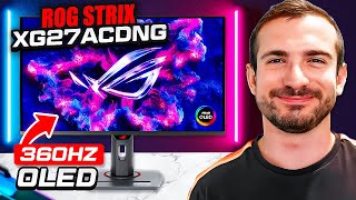 CET ÉCRAN EST DINGUE ! 1440p 360Hz OLED ROG Strix XG27ACDNG