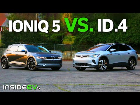 2022 Hyundai Ioniq 5 Vs. Volkswagen ID.4: Comparison Test!