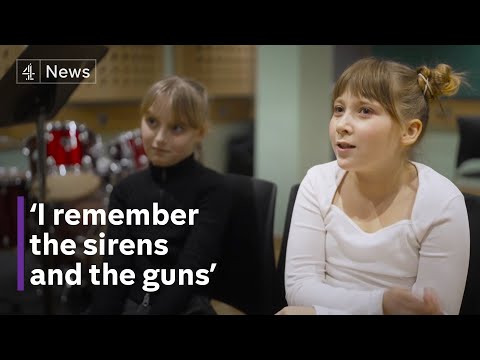 Russia-Ukraine war: how Ukrainian children are building lives in the UK