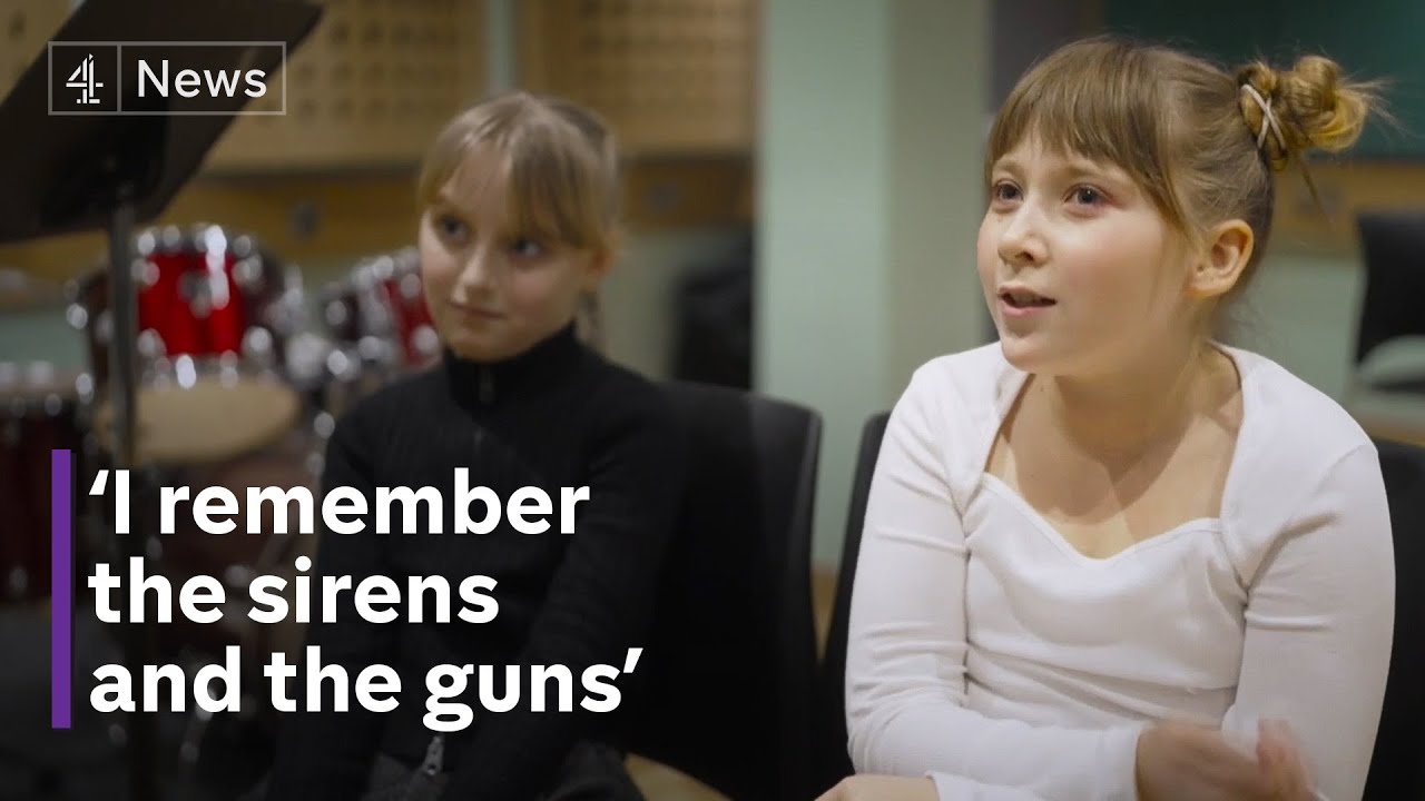 Russia-Ukraine war: how Ukrainian children are building lives in the UK