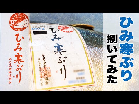 氷見の寒ぶり 捌いてみた