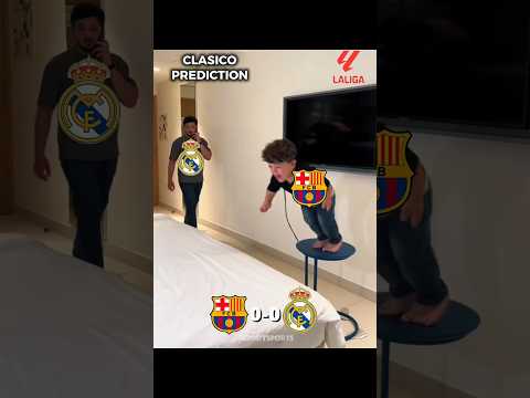 Barcelona vs Real Madrid - The Ultimate El Clasico Prediction 🧐🔥 #laliga