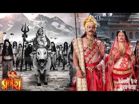 भोलेबाबा का अघोरी रूप और भूतों की सेना देख डर गयी देवी मैना | Vighnaharta Ganesh | Full Episode