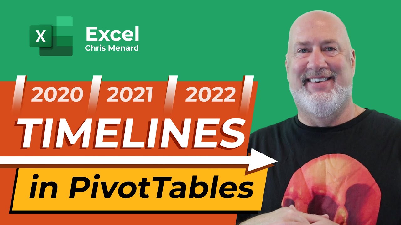 Excel – Filter a PivotTable with a Timeline