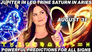 Jupiter in Leo Trine Saturn in Aries 2026 | Powerful Predictions for All 12 Signs